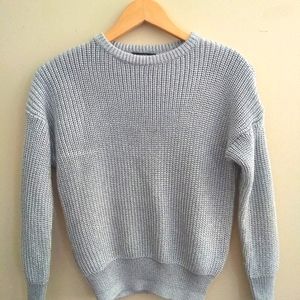 American Apparel silver sweater